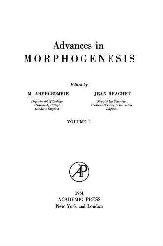 Advances in morphogene (volume 3)