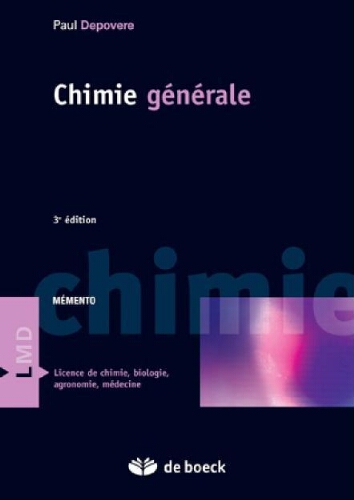Chimie générale : mémento Chimie générale : mémento