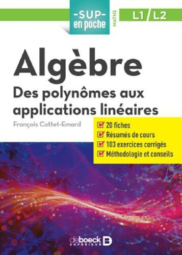 Alg&egrave;bre des polyn&ocirc;mes aux applications lin&eacute;aires