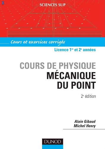 Mécanique du point: cours de physique