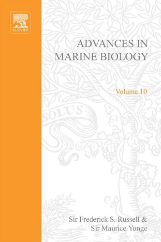 Advances in marine biology (volume 10)