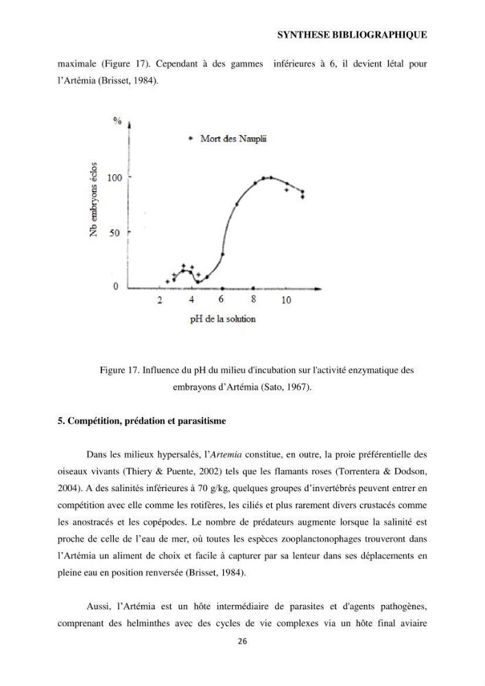 Evaluation des ressources d’artémie (Branchiopode) dans la partie ouest et sud-ouest de l’Algérie, une ressource alimentaire pour les poissons d’élevage.