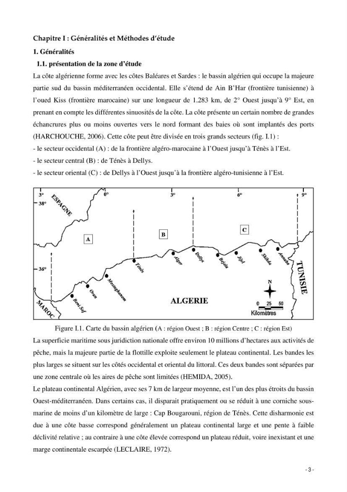 La famille des congridae ( Ostéichtyens, Anguilliformes) dans le bassin algérien