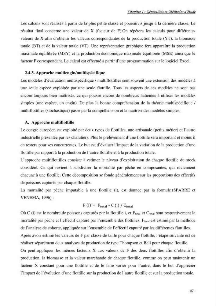 La famille des congridae ( Ostéichtyens, Anguilliformes) dans le bassin algérien