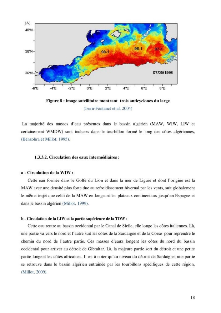 Contribution à l\'étude du cycle du carbone dans le bassin algérien