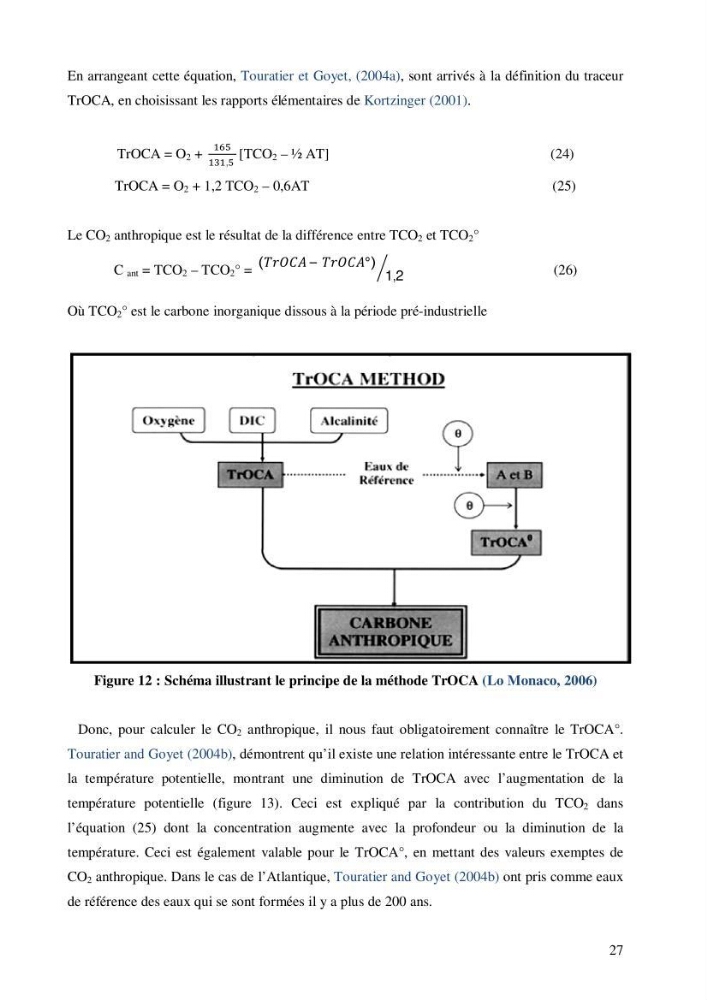 Contribution à l\'étude du cycle du carbone dans le bassin algérien