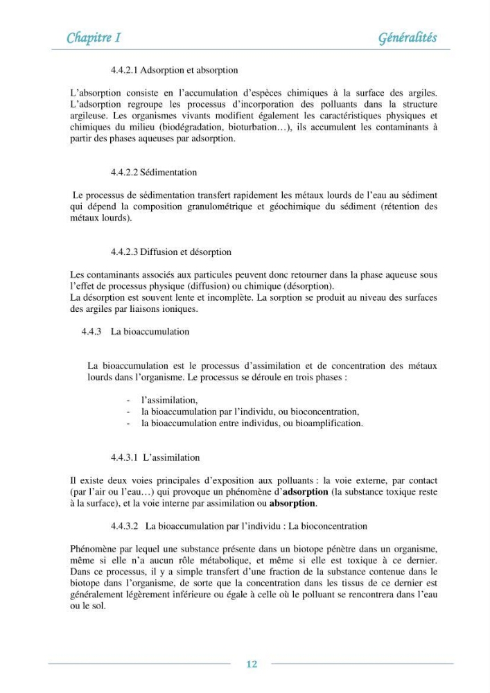 Evaluation de l\'état de la pollution par les sels nutritifs et les métaux lourds dans l\'eau et le sédiment superficiel de la baie de Bou-Ismail