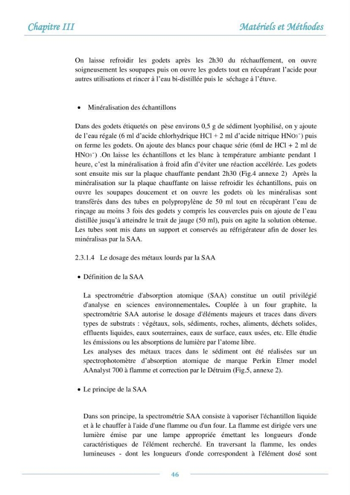 Evaluation de l\'état de la pollution par les sels nutritifs et les métaux lourds dans l\'eau et le sédiment superficiel de la baie de Bou-Ismail