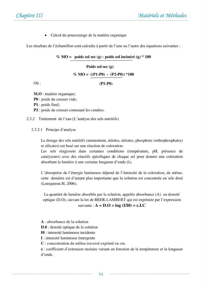 Evaluation de l\'état de la pollution par les sels nutritifs et les métaux lourds dans l\'eau et le sédiment superficiel de la baie de Bou-Ismail