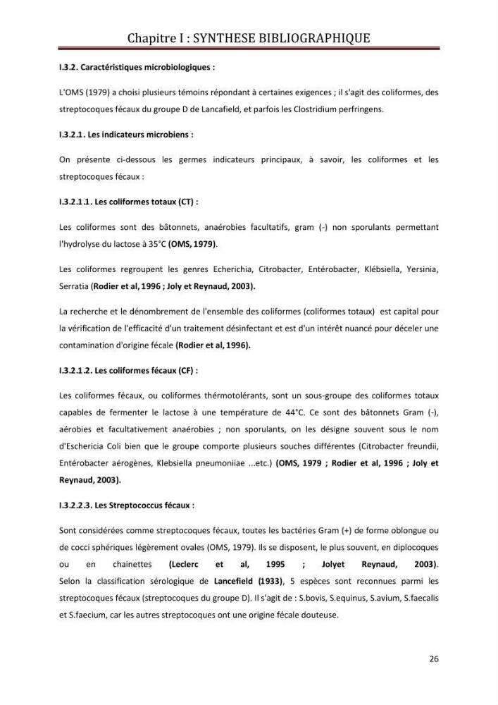 Contribution a L\'étude des parametres physico-chimique et bactériologiques du littoral de boudouaou el bahri pour la création d\'une station d\'une station d\'épuration