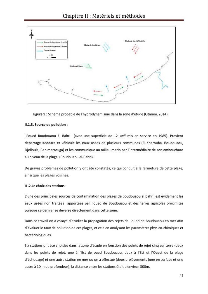 Contribution a L\'étude des parametres physico-chimique et bactériologiques du littoral de boudouaou el bahri pour la création d\'une station d\'une station d\'épuration