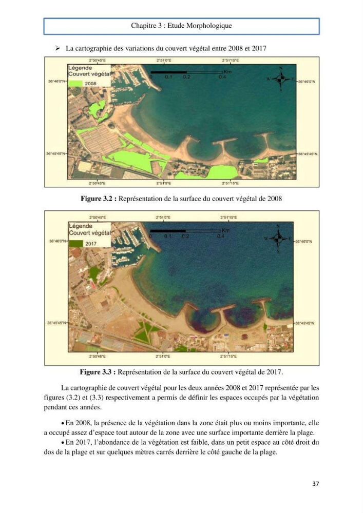 Evaluation du risque d\'érosion de la plage Est de Sidi Fredj (Alger)