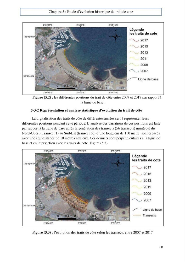 Evaluation du risque d\'érosion de la plage Est de Sidi Fredj (Alger)