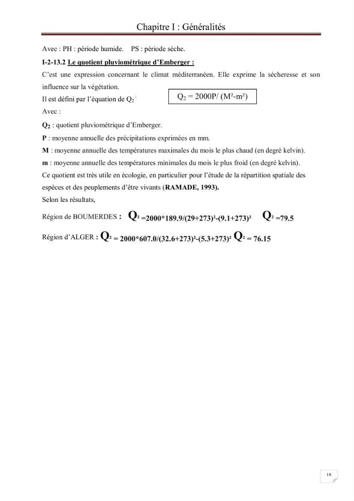 Etude comparative des peuplements phytoplanctoniques indicateurs de la qualité des eaux dans deux systèmes lacustres « le lac du barrage de Keddara(Boumerdes) et le lac de Réghaia(Alger) »