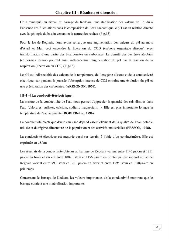 Etude comparative des peuplements phytoplanctoniques indicateurs de la qualité des eaux dans deux systèmes lacustres « le lac du barrage de Keddara(Boumerdes) et le lac de Réghaia(Alger) »