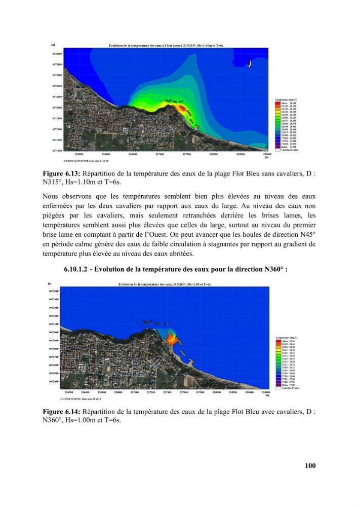 Etude d’impact des brise lames de la commune d’Ain Taya sur les points: érosion/accumulation et qualité des eaux de baignade