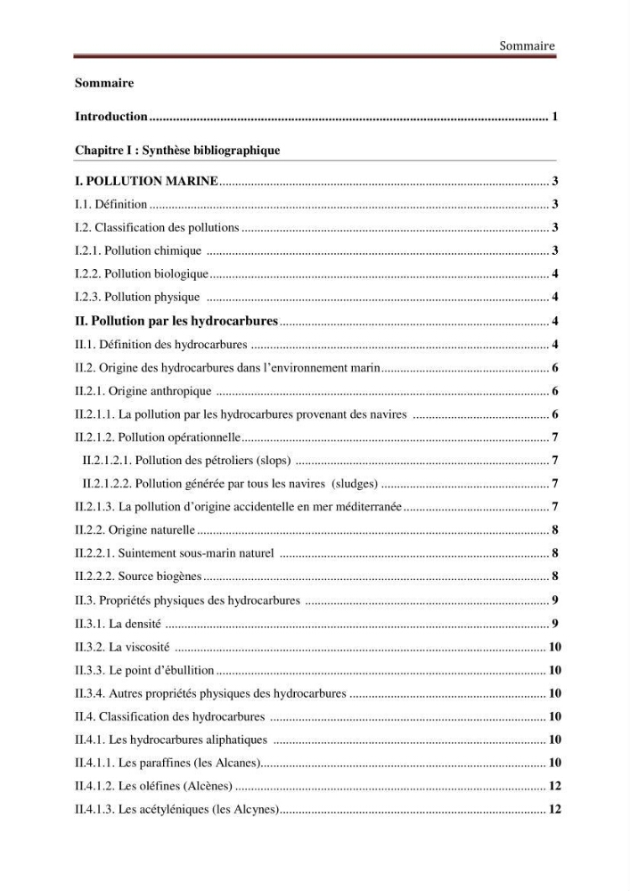 Evaluation de l\'état de la pollution par les hydrocarbures polyaromatiques dans les eaux et sédiments de la baie de Bou-Ismail