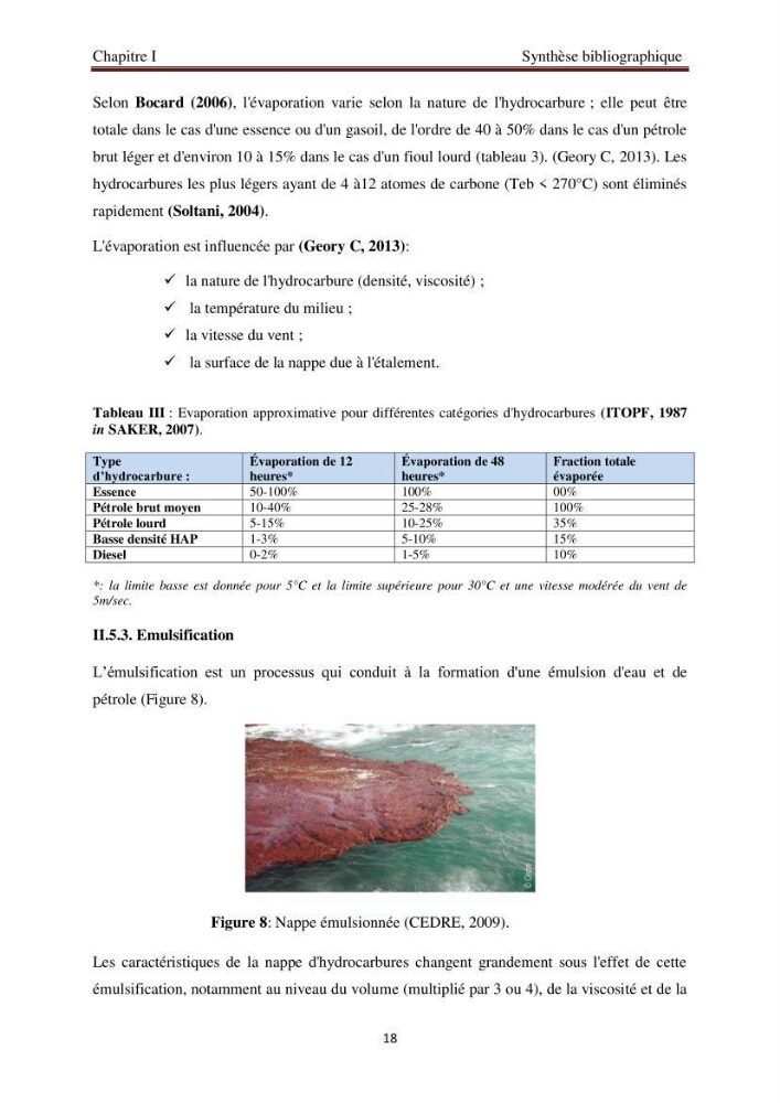 Evaluation de l\'état de la pollution par les hydrocarbures polyaromatiques dans les eaux et sédiments de la baie de Bou-Ismail