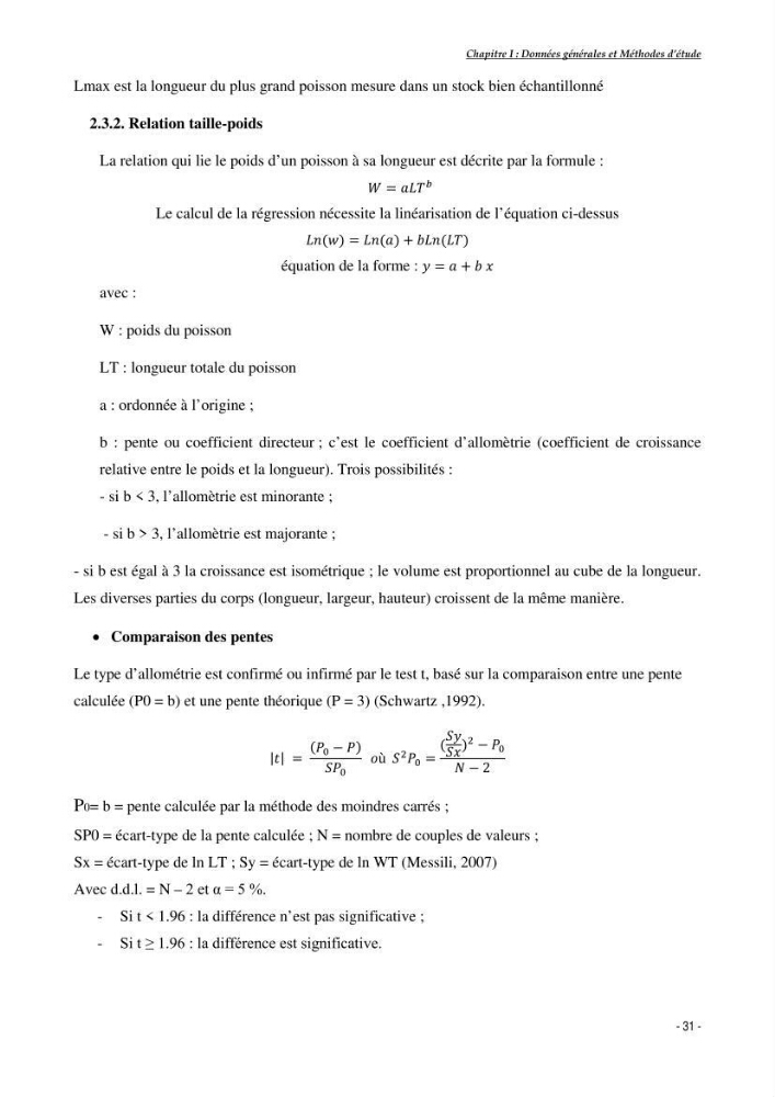 Structure,dynamique et exploitation de quelques populations de Dentex maroccanus (Osteichthyens,sparidae) dans le bassin algérien: