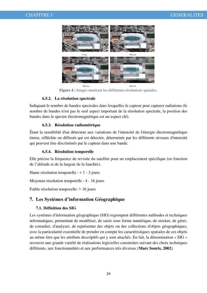 L\'évolution de l\'occupation du sol de la zone côtière du Parc National de Taza Jijel