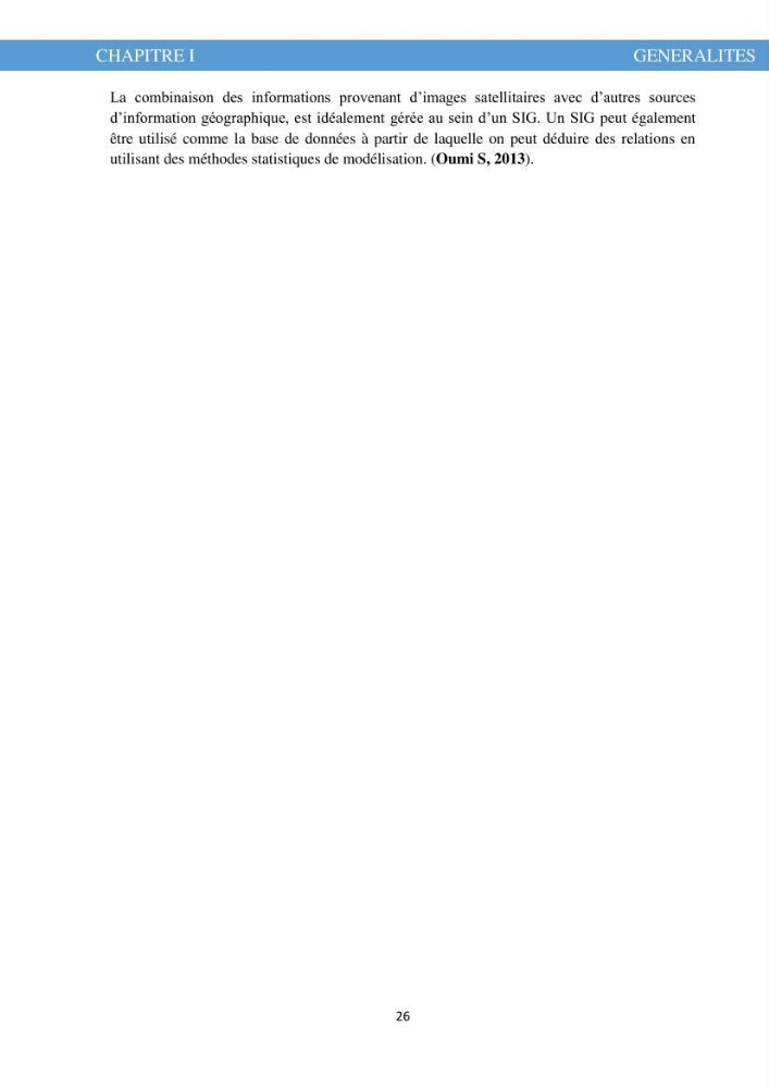L\'évolution de l\'occupation du sol de la zone côtière du Parc National de Taza Jijel