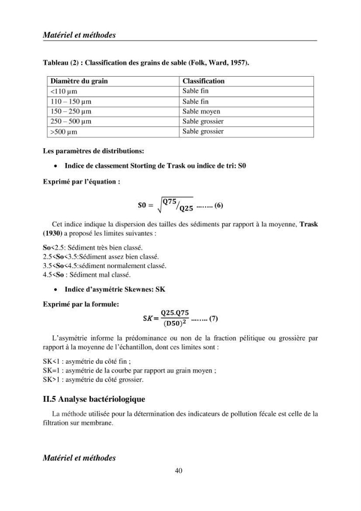 Suivi des pramètres de pollution des eau littorles de de la Baie de Bou-Ismail et impact des aménagemnts coties