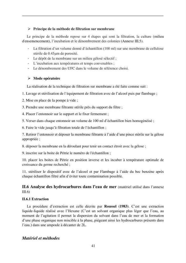 Suivi des pramètres de pollution des eau littorles de de la Baie de Bou-Ismail et impact des aménagemnts coties