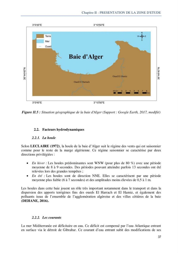 Diagnostic de contamination des eaux du littoral Agerois par les Hydrocarbures