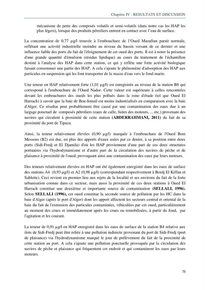 Diagnostic de contamination des eaux du littoral Agerois par les Hydrocarbures