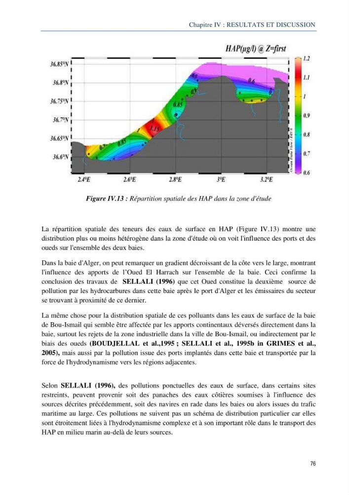 Diagnostic de contamination des eaux du littoral Agerois par les Hydrocarbures