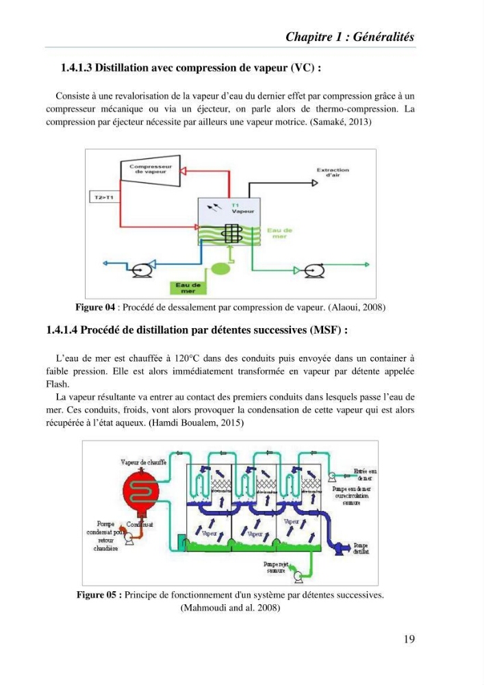 Suivi des solides dissous au voisinage de la station de dessalement de Fouka marine: