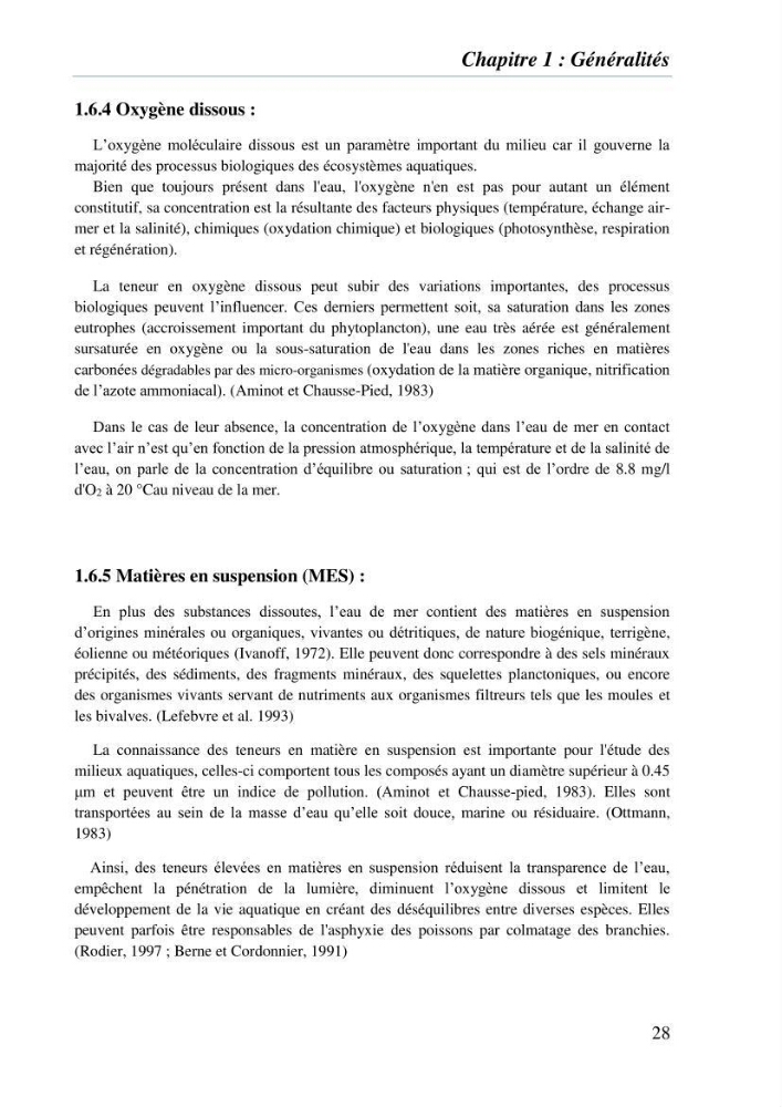 Suivi des solides dissous au voisinage de la station de dessalement de Fouka marine: