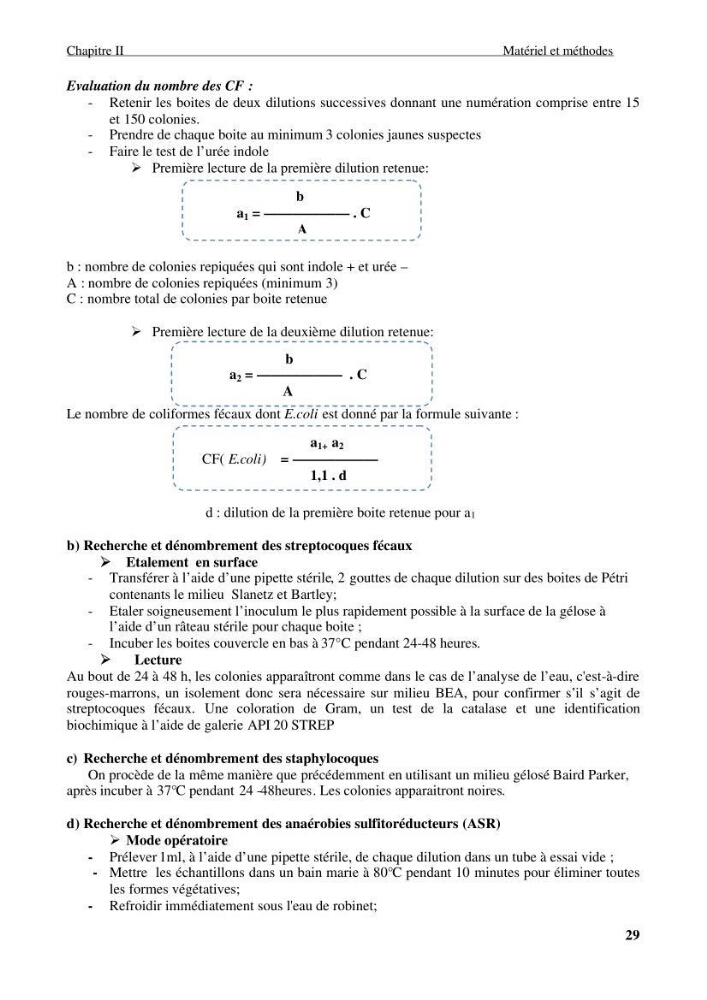 Etude des caractéristiques physiochimiques et bactériologiques des eaux de mer et des sédiments dans le port de plaisance de \"Sidi Fredj\", en vue d\'une immersion