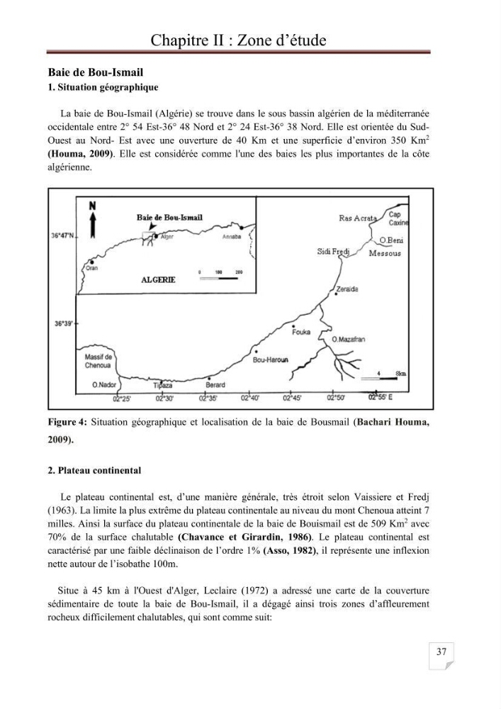 Etat de la pollution par les hydrocarbures aromatiques polycycliques dans les eaux de la baie de Bou-Ismail: