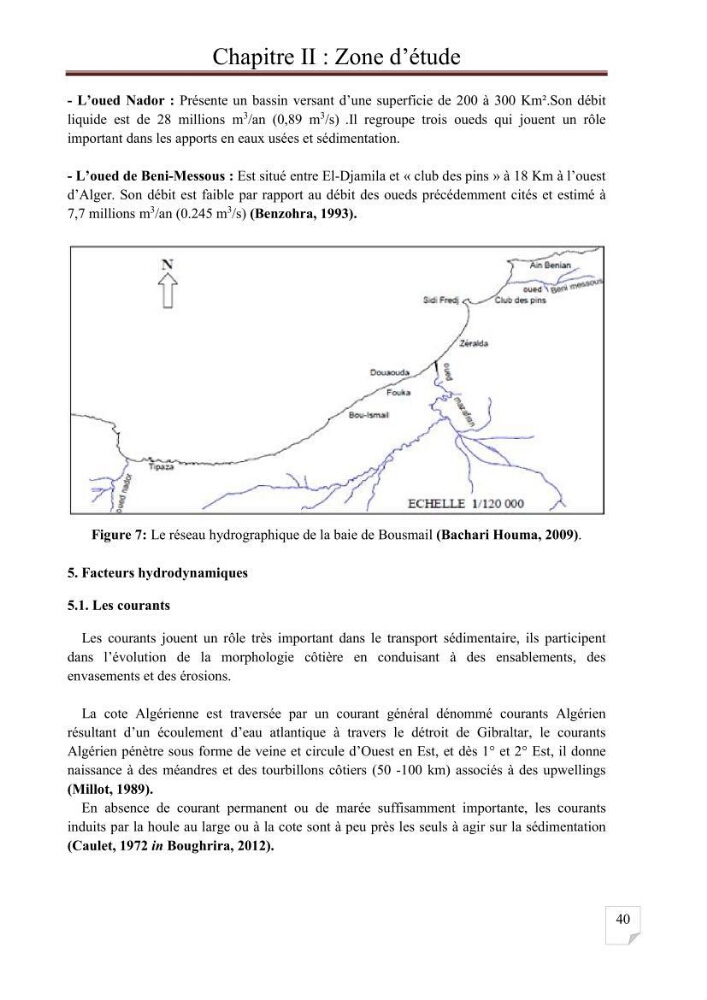 Etat de la pollution par les hydrocarbures aromatiques polycycliques dans les eaux de la baie de Bou-Ismail: