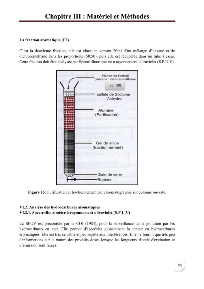 Etat de la pollution par les hydrocarbures aromatiques polycycliques dans les eaux de la baie de Bou-Ismail: