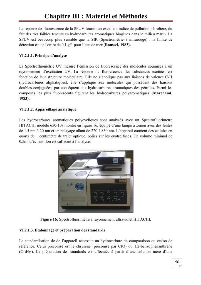 Etat de la pollution par les hydrocarbures aromatiques polycycliques dans les eaux de la baie de Bou-Ismail: