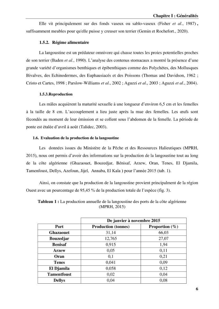 Contribution à l’étude du comportement de la langoustine Nephrops norvegicus (L., 1758) (Malacostraca, Decapoda) en Algérie.: