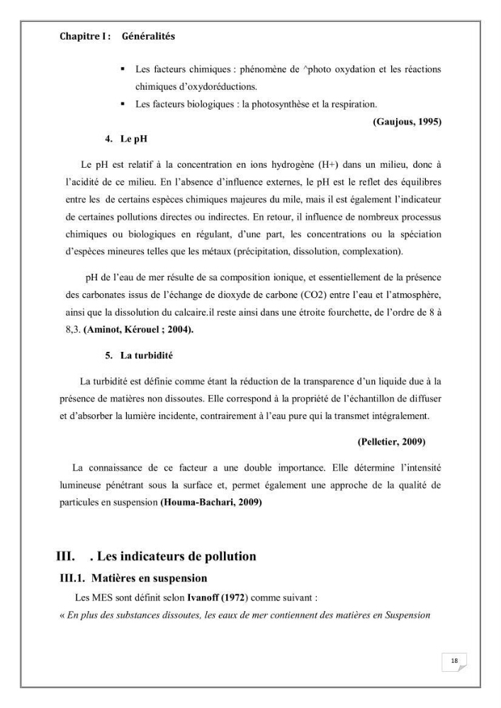 Evaluation de la pollution marine dans la baie d\'Alger et la baie d\'El Djamila: