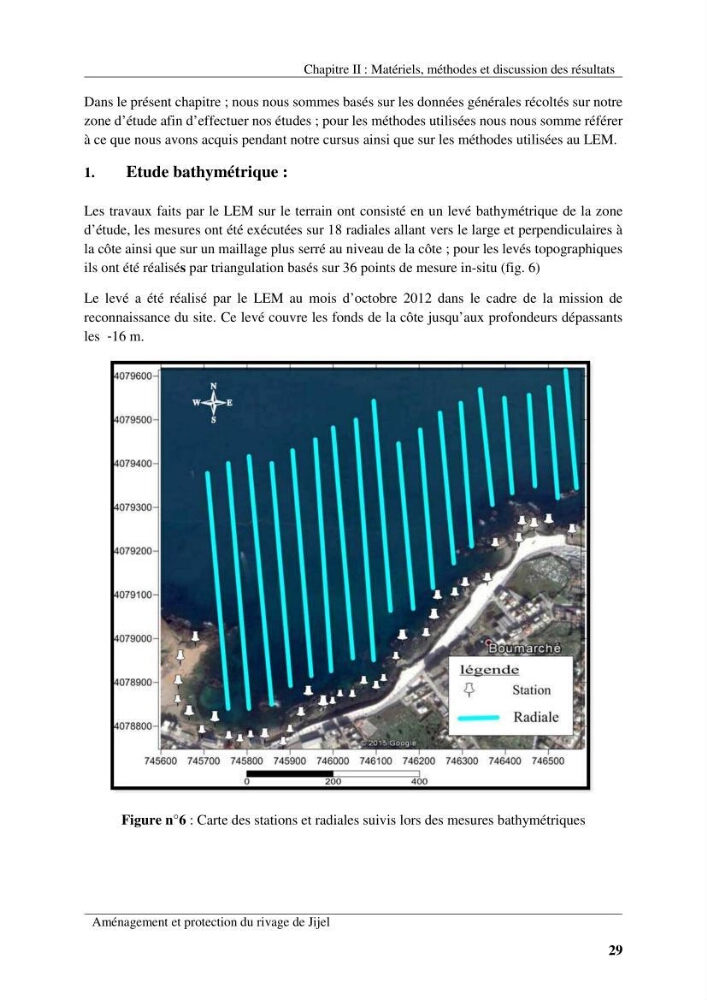 Aménagement et protection du rivage de Jijel