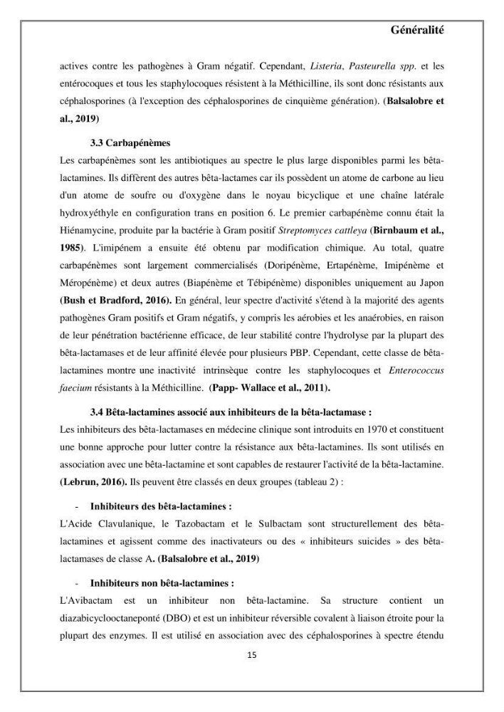 Caractérisation et évaluation de la virulence et de la résistance aux antibiotiques chez les entérocoques isolés dans le milieu marin