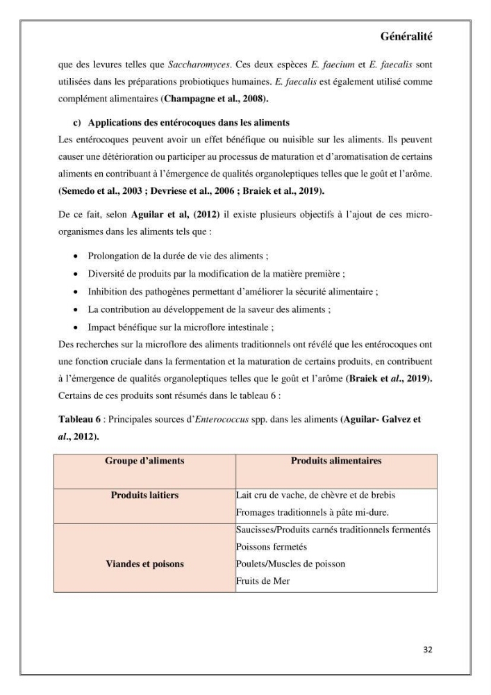 Caractérisation et évaluation de la virulence et de la résistance aux antibiotiques chez les entérocoques isolés dans le milieu marin