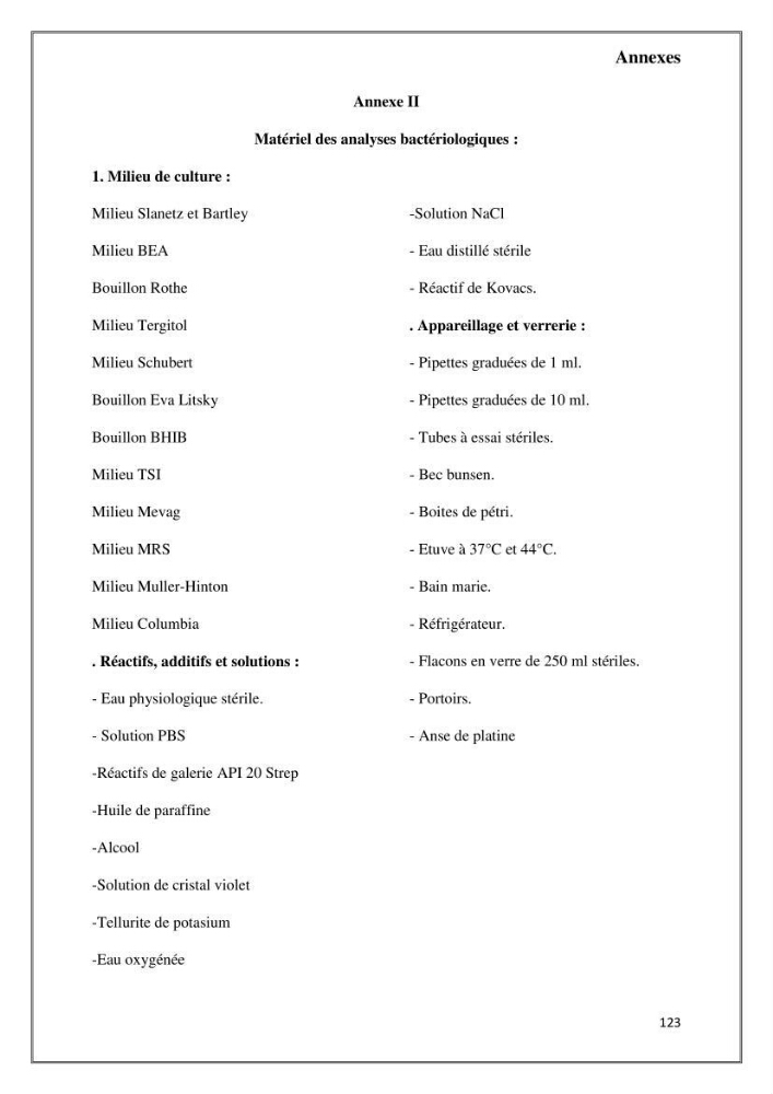 Caractérisation et évaluation de la virulence et de la résistance aux antibiotiques chez les entérocoques isolés dans le milieu marin