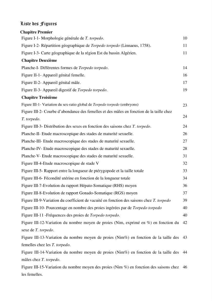 Contribution à la biologie de Torpedo torpedo (Elasmobranches, Torpedinidae) dans la région est de la côte algérienne.