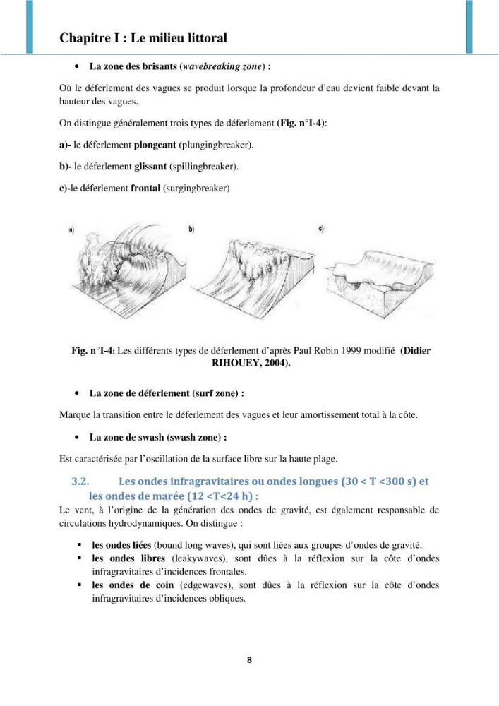 Processus mis en jeu dans l\'évolution morpho-dynamique de la baie de Zemmouri
