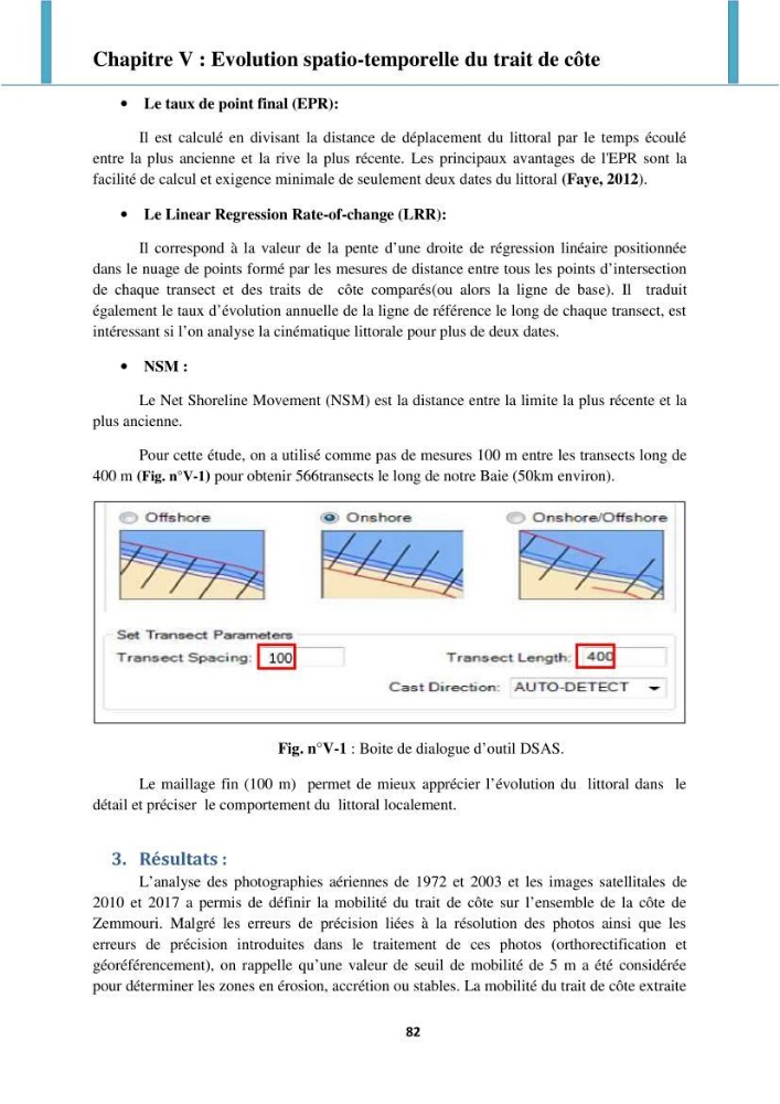 Processus mis en jeu dans l\'évolution morpho-dynamique de la baie de Zemmouri
