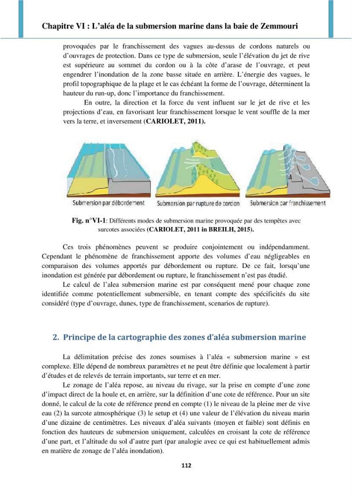 Processus mis en jeu dans l\'évolution morpho-dynamique de la baie de Zemmouri