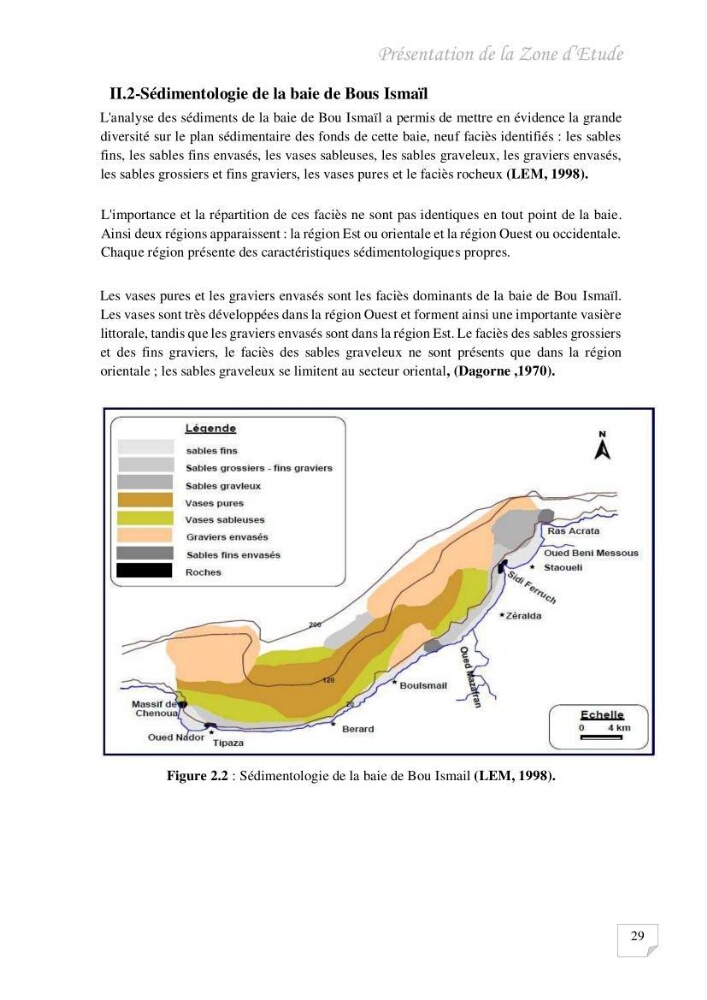 Contribution à l\'évaluation des taux des hydrocarbures aromatiques polycycliques dans le sédiment marin de la baie de Bou-Ismail.