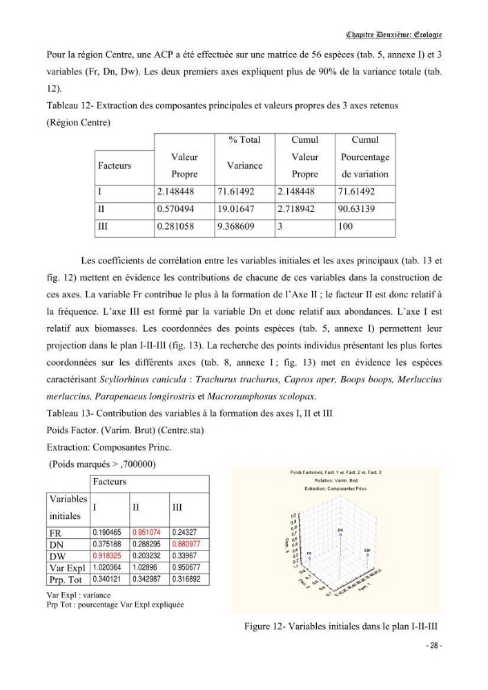 Contribution à l\'etude de l\'écologie et de la biologie d\'un poisson clasmobranche du bassin Algérien (Scyliorhinus canicula linnaeus, 1758)