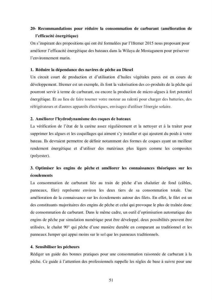 Analyse socio-environnementale de la pêcherie de Mostaganem